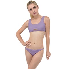 Glossy Grape Purple	 - 	the Little Details Bikini Set by ColorfulSwimWear