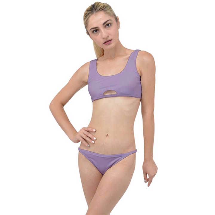 Glossy Grape Purple	 - 	The Little Details Bikini Set