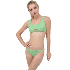 Granny Smith Apple Green	 - 	the Little Details Bikini Set by ColorfulSwimWear