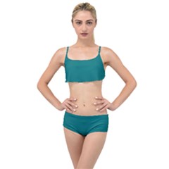 Skobeloff Green	 - 	layered Top Bikini Set by ColorfulSwimWear