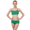 Spanish Green	 - 	Layered Top Bikini Set View1