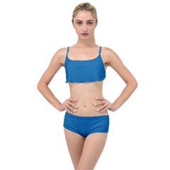 Directoire Blue	 - 	layered Top Bikini Set by ColorfulSwimWear