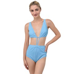 Baby Blue	 - 	Tied Up Two Piece Swimsuit