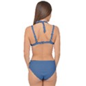 Queen Blue	 - 	Double Strap Halter Bikini Set View2