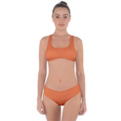 Halloween Orange	 - 	Criss Cross Bikini Set