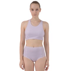 Lavender Pino Purple	 - 	racer Back Bikini Set by ColorfulSwimWear