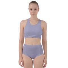 Misty Lilac Purple	 - 	racer Back Bikini Set by ColorfulSwimWear