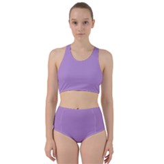 Periwinkle Purple	 - 	racer Back Bikini Set by ColorfulSwimWear