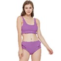 Spring Crocus Purple	 - 	Frilly Bikini Set View1