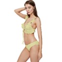 Yellow Iris	 - 	Low Cut Ruffle Edge Bikini Set View2