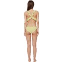 Yellow Iris	 - 	Low Cut Ruffle Edge Bikini Set View4