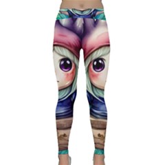 Shroom Mushrooms Classic Yoga Leggings by GardenOfOphir