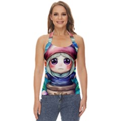 Shroom Mushrooms Basic Halter Top by GardenOfOphir