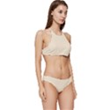 Champagne White	 - 	Banded Triangle Bikini Set View3