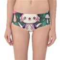 Toadstool Mushrooms Mid-Waist Bikini Bottoms View1