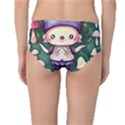 Toadstool Mushrooms Mid-Waist Bikini Bottoms View2