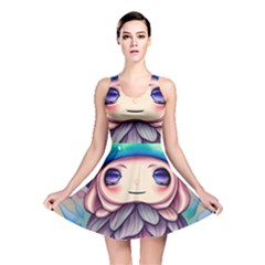 Conjuration Mushrooms Reversible Skater Dress by GardenOfOphir