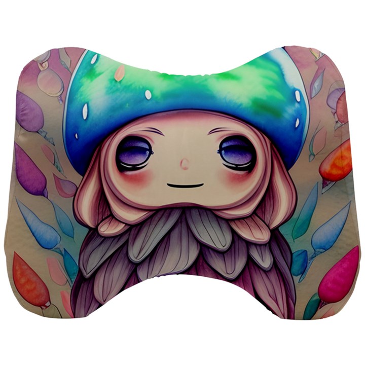 Conjuration Mushrooms Head Support Cushion