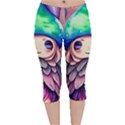 Conjuration Mushrooms Velvet Capri Leggings  View1