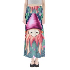 Toadstool Necromancy Mojo Full Length Maxi Skirt by GardenOfOphir