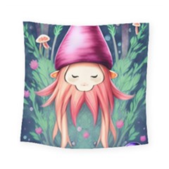 Toadstool Necromancy Mojo Square Tapestry (small) by GardenOfOphir