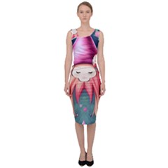 Toadstool Necromancy Mojo Sleeveless Pencil Dress by GardenOfOphir