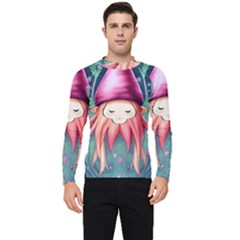 Toadstool Necromancy Mojo Men s Long Sleeve Rash Guard by GardenOfOphir