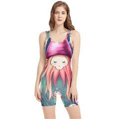 Toadstool Necromancy Mojo Women s Wrestling Singlet by GardenOfOphir