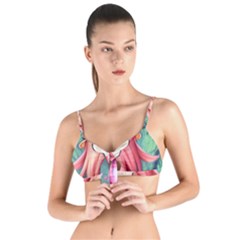 Toadstool Necromancy Mojo Tie Up Cut Bikini Top