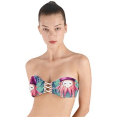 Toadstool Necromancy Mojo Twist Bandeau Bikini Top by GardenOfOphir