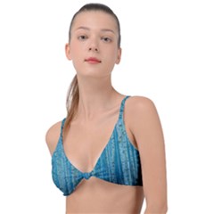 Forest Birch Nature Autumn Masuria Knot Up Bikini Top by Ravend