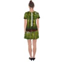 Green Forest Jungle Trees Nature Sunny Drop Hem Mini Chiffon Dress View2