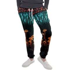 Mushroom Giant Explore 3d Men s Jogger Sweatpants by Ravend