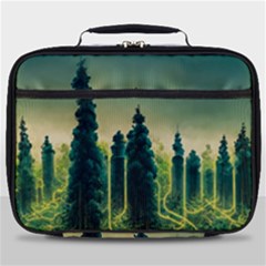 Ai Generated Soil Forest Crisis Nature Full Print Lunch Bag by Ravend