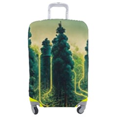 Ai Generated Soil Forest Crisis Nature Luggage Cover (medium) by Ravend