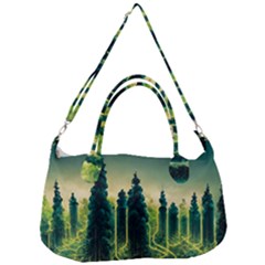 Ai Generated Soil Forest Crisis Nature Removal Strap Handbag by Ravend