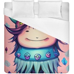 Shroom Magic Conjure Charm Duvet Cover (king Size) by GardenOfOphir