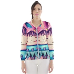 Shroom Magic Conjure Charm Women s Windbreaker by GardenOfOphir