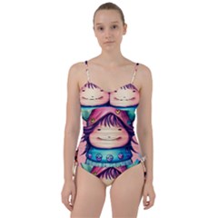 Shroom Magic Conjure Charm Sweetheart Tankini Set by GardenOfOphir