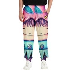 Shroom Magic Conjure Charm Men s Elastic Waist Pants by GardenOfOphir