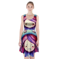 Liberty Cap Sacred Mushroom Charm Racerback Midi Dress by GardenOfOphir