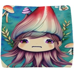 Enchantment Mushrooms Seat Cushion by GardenOfOphir