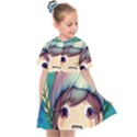 Enchantment Mushrooms Kids  Sailor Dress View1