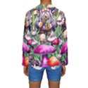 Sacred Mushroom Wizard Glamour Kids  Long Sleeve Swimwear View2