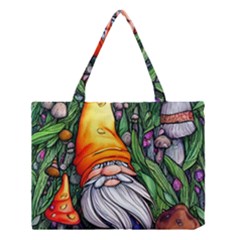 Magic Mushroom Charm Toadstool Glamour Medium Tote Bag by GardenOfOphir