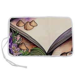 Enchantress Mushroom Charm Gill Wizard Pen Storage Case (m) by GardenOfOphir