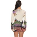 Enchantress Mushroom Charm Gill Wizard Long Sleeve Boyleg Swimsuit View4