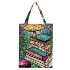 Sacred Mushroom Spell Charm Classic Tote Bag by GardenOfOphir