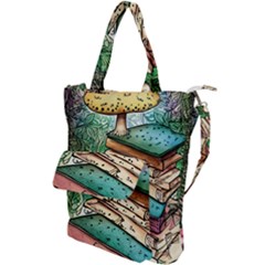 Sacred Mushroom Spell Charm Shoulder Tote Bag by GardenOfOphir