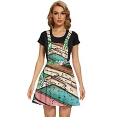 Sacred Mushroom Spell Charm Apron Dress